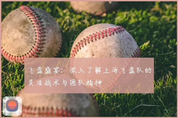 飞盘盛宴:深入了解上海飞盘队的灵活战术与团队精神