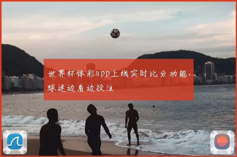世界杯体彩app上线实时比分功能,球迷边看边投注